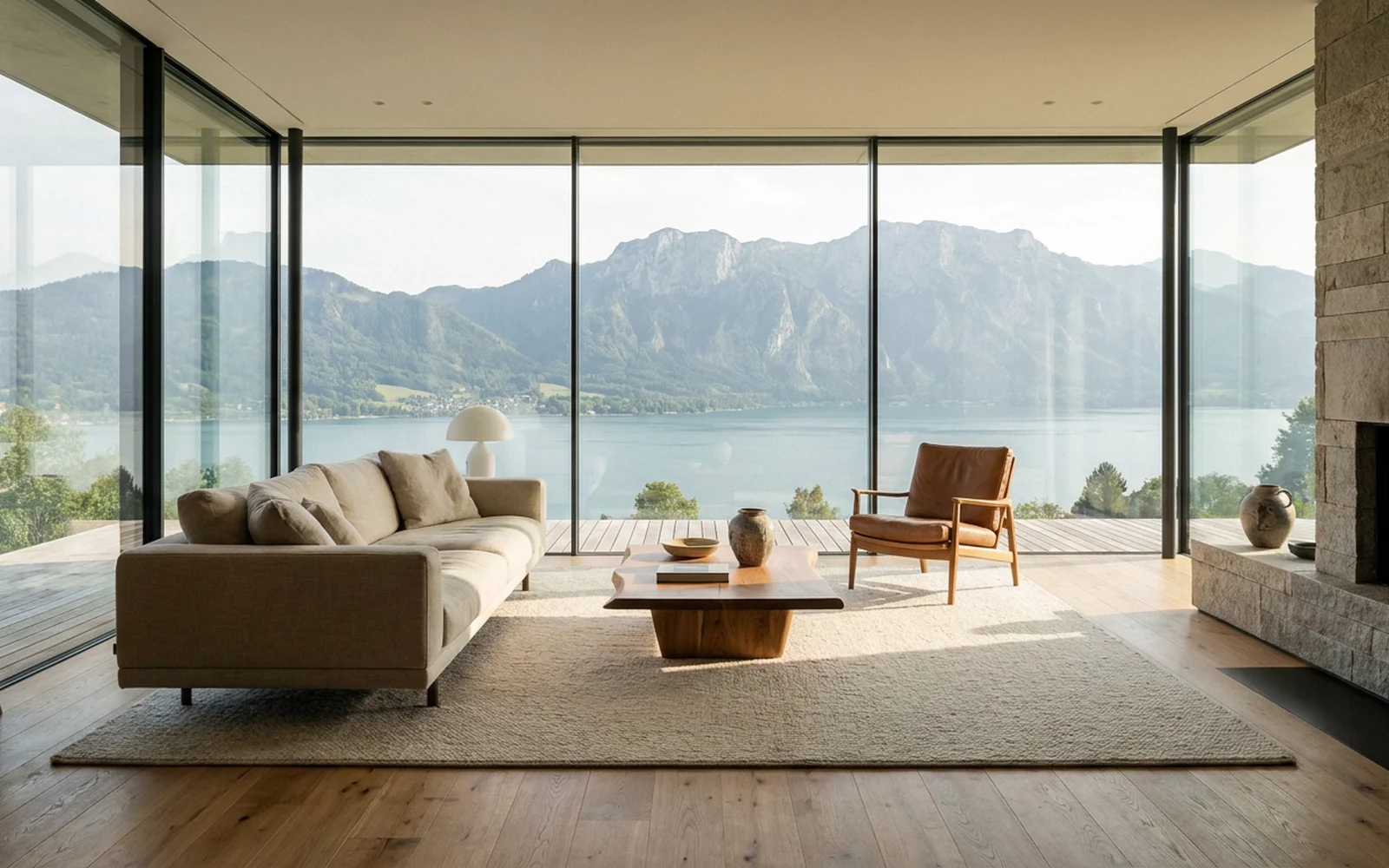 Seeblick-Wohnung Unterach — Unterach am Attersee